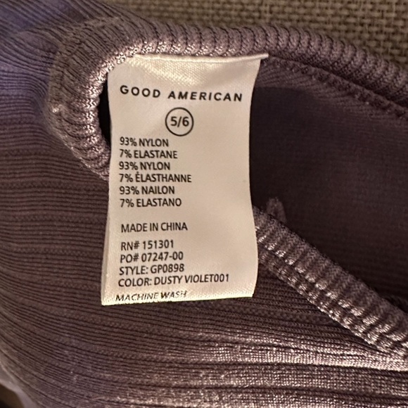 Good American Shine Ribbed Bralette 2X/3X new with tags - Picture 8 of 10